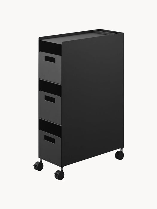 Storage Shelf Tower with Wheels