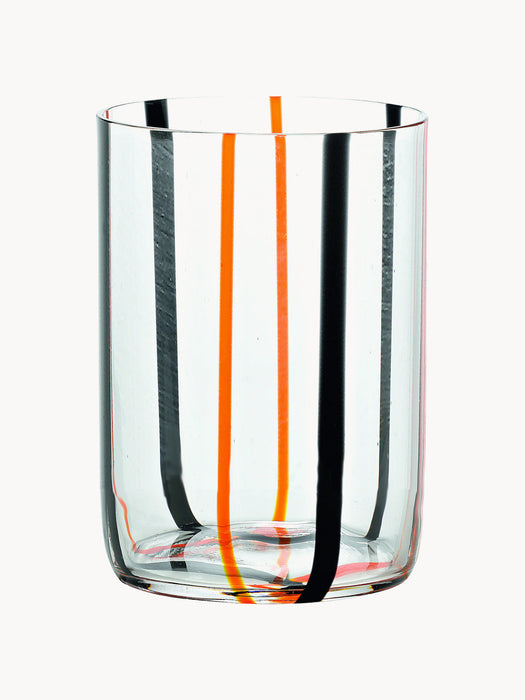 Tirache Handmade Soda-Lime Tumblers, Set of 6