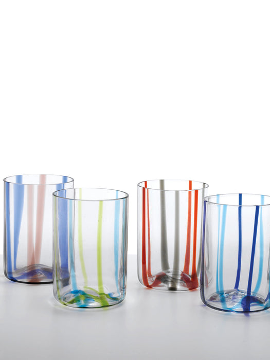 Handmade Soda-Lime Tumblers Tirache Set of 6