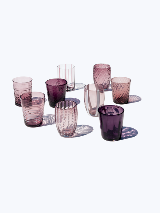 Melting Pot Handcrafted Tumblers, Set of 6