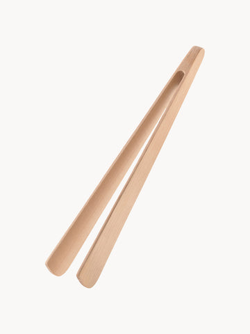 Singles Beech Wood Food Tongs