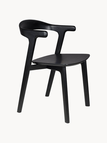 Wooden Dining Chairs Northwood with Armrests, Set of 2