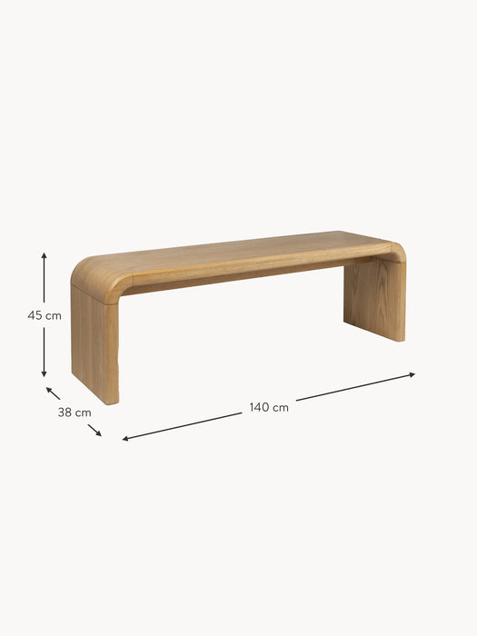 Wooden Bench Brave