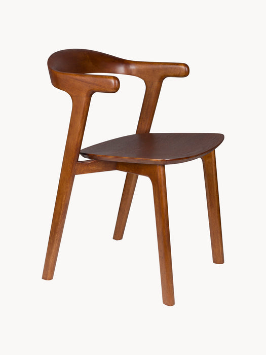 Wooden Dining Chairs Northwood with Armrests, Set of 2