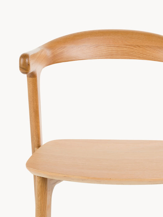 Wooden Dining Chairs Northwood with Armrests, Set of 2