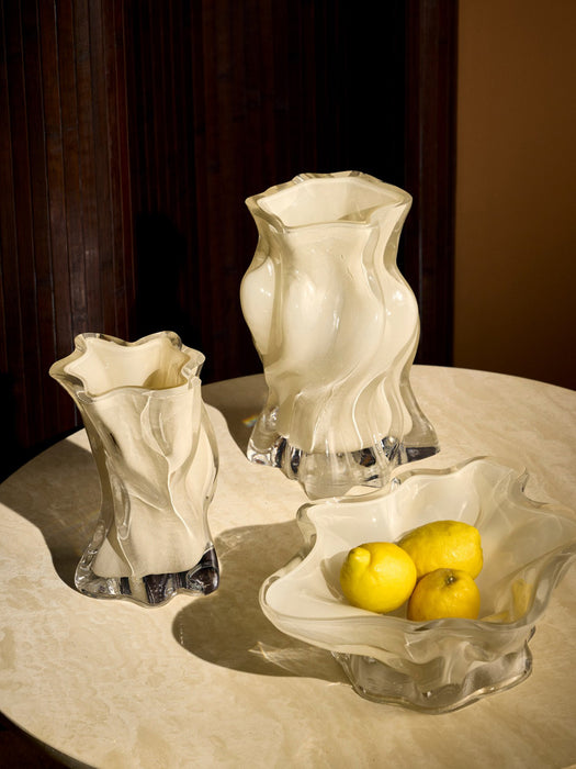 Mouth-Blown Vase Vena H 25 cm