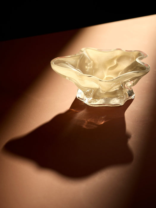 Mouth-Blown Decorative Bowl Vena