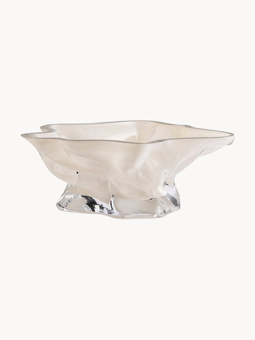 Mouth-Blown Decorative Bowl Vena