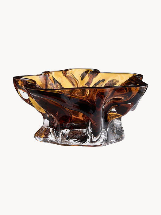 Mouth-Blown Decorative Bowl Vena