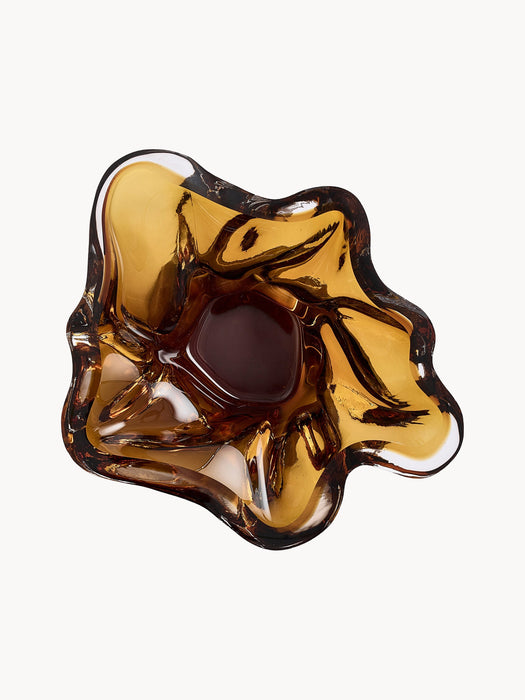 Mouth-Blown Decorative Bowl Vena