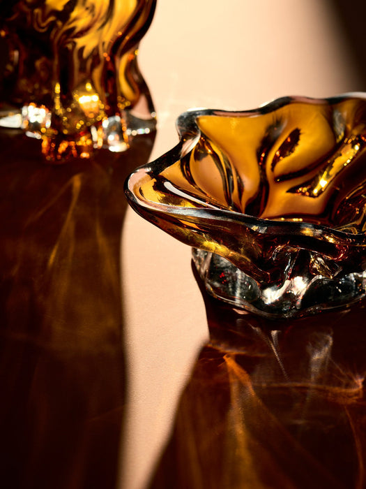 Mouth-Blown Decorative Bowl Vena
