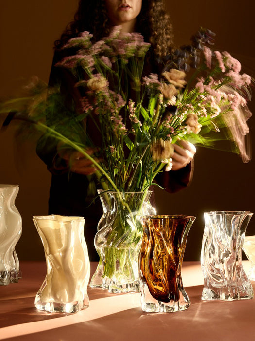 Mouth-Blown Vase Vena H 25 cm