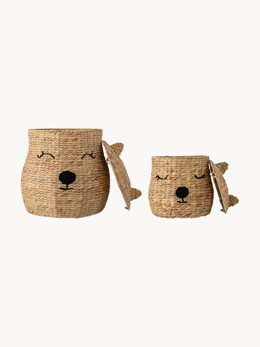 Kids Water Hyacinth Storage Baskets Berny Set of 2