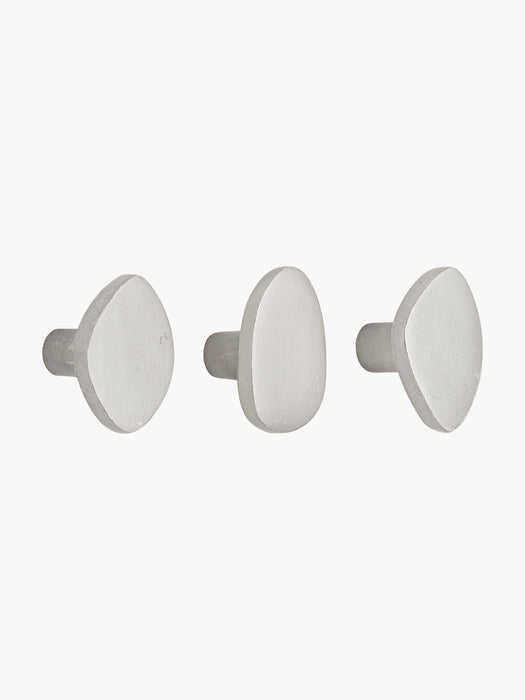 Metal Wall Hooks Ferri Set of 3