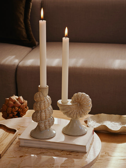 Ceramic Candle Holder Shelly