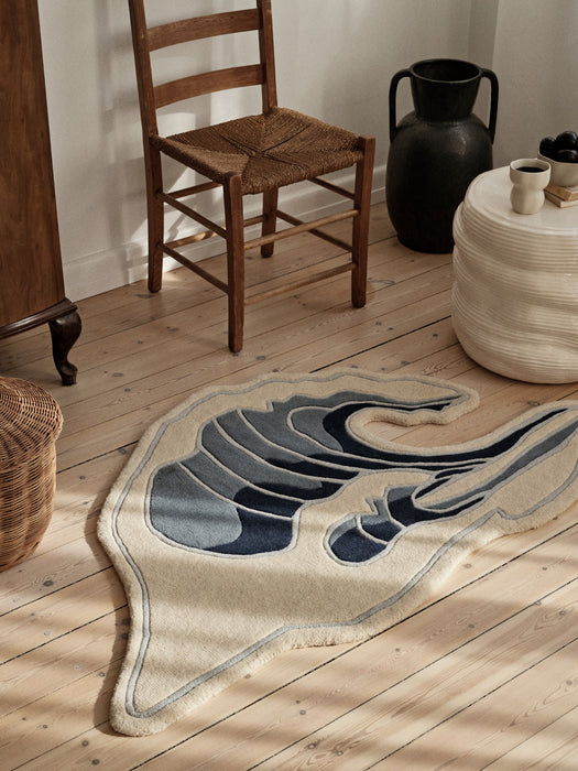 Organic Shape Rug Wave