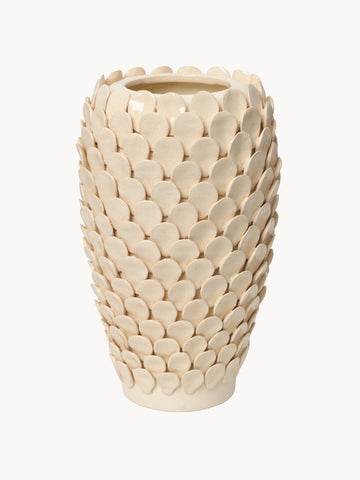 Ceramic Vase Dorthea, H 32 cm