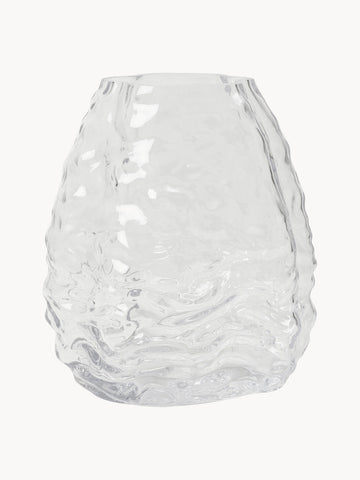 Mouth-Blown Vase Milla, H 25 cm