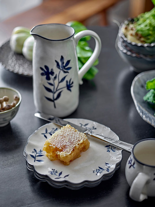 Hand-Painted Breakfast Plates Eimy Set of 4