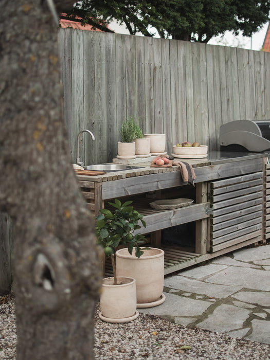 Outdoor Terracotta Plant Pot Terra, H 36 cm
