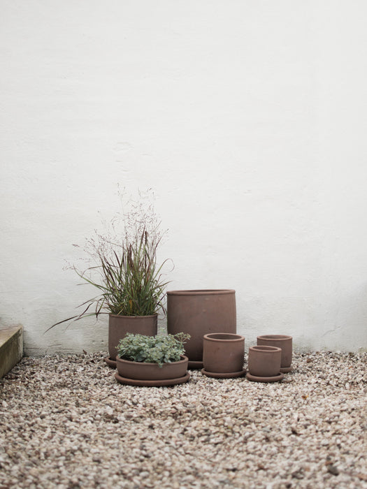 Outdoor Terracotta Plant Pot Terra H 18 cm