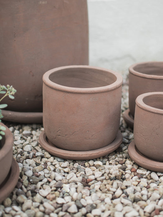 Outdoor Terracotta Plant Pot Terra, H 18 cm