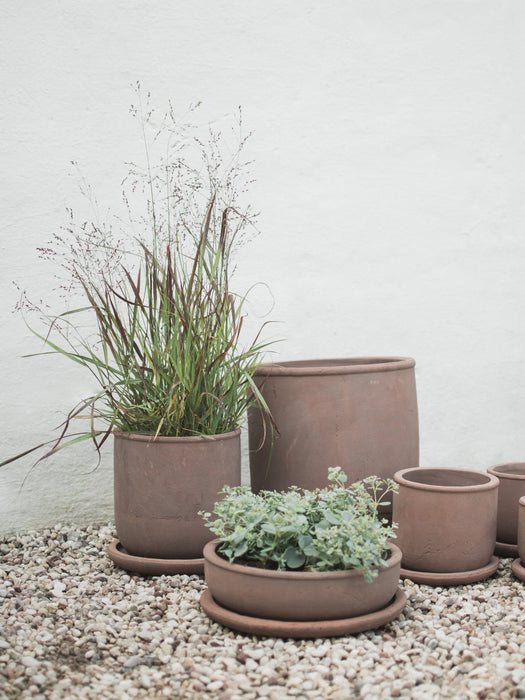 Outdoor Terracotta Plant Pot Terra, H 26 cm