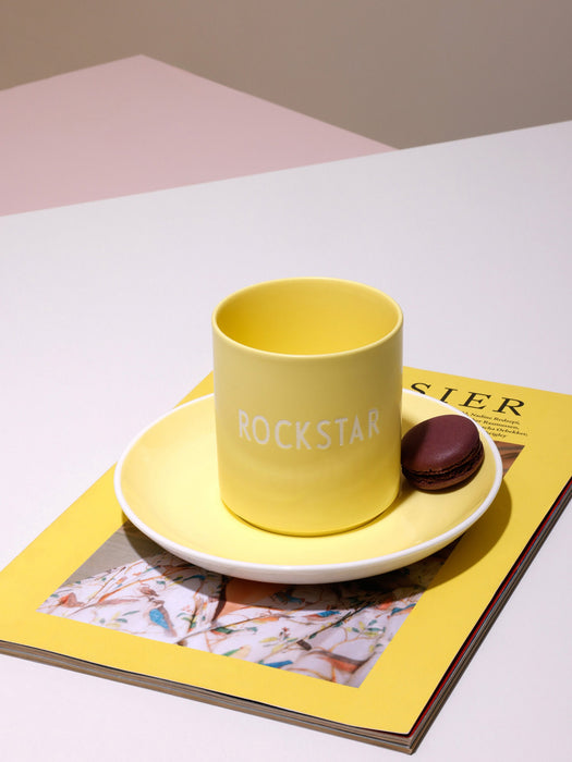 Cup Favourite with Lettering Rockstar