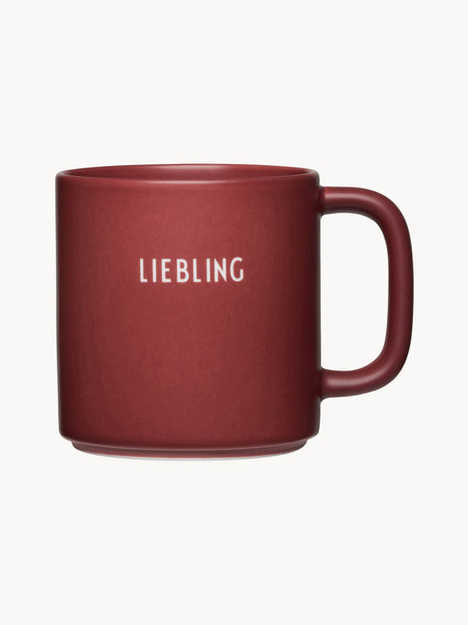 Mug Favourite with Lettering Liebling