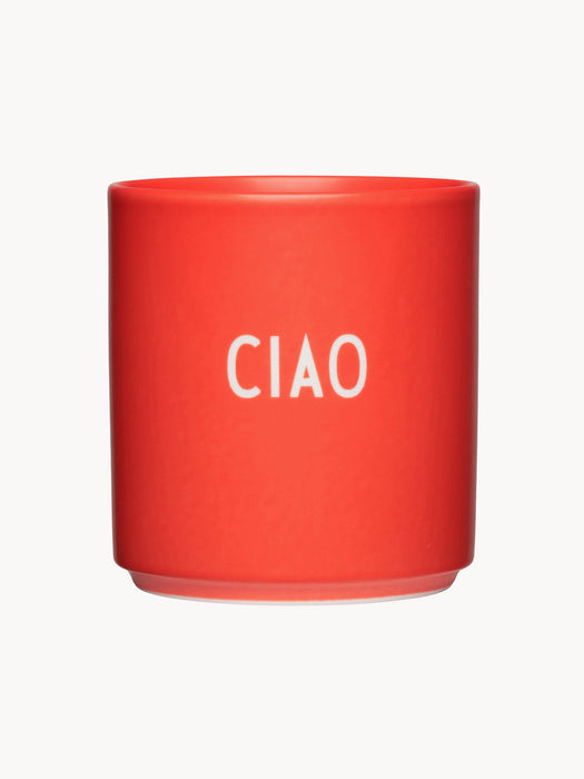 Cup Favourite with Lettering Ciao