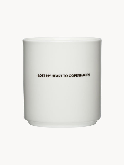 Cup I Lost My Heart with Lettering