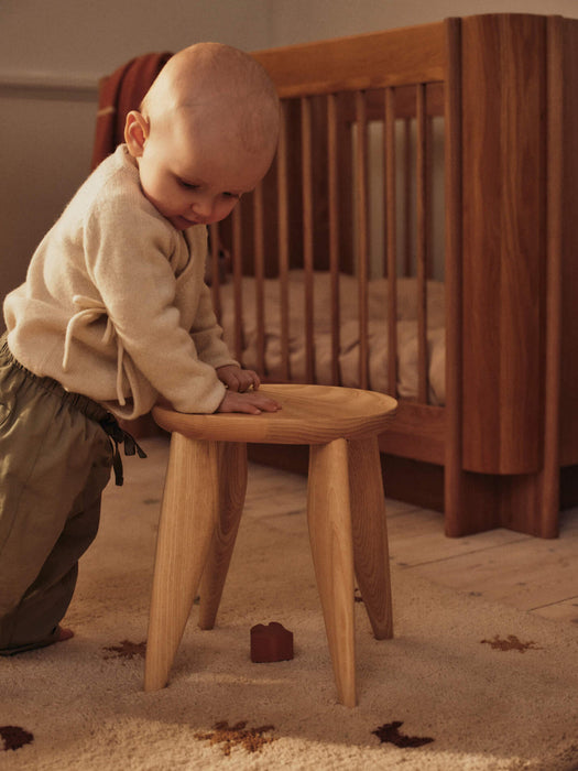 Feve Kids Ash Wood Kids Stool