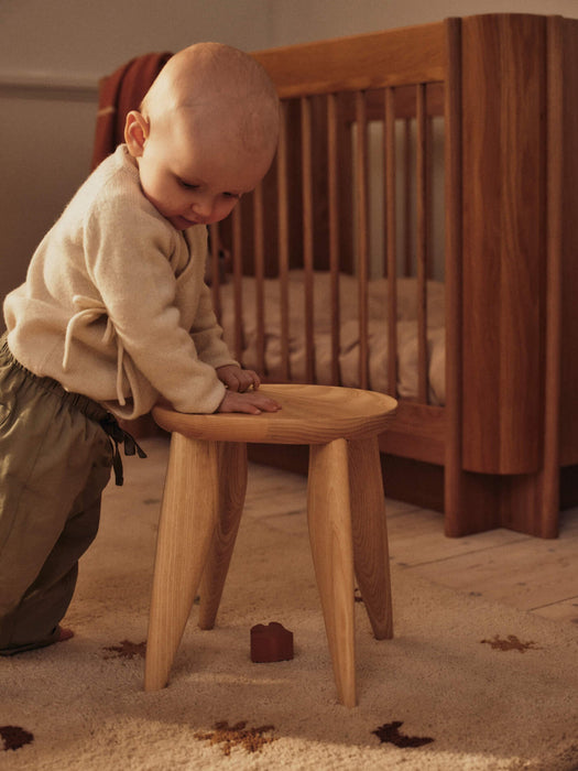 Kids Ash Wood Kids Stool Feve