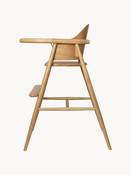 Kids Wooden High Chair Muru