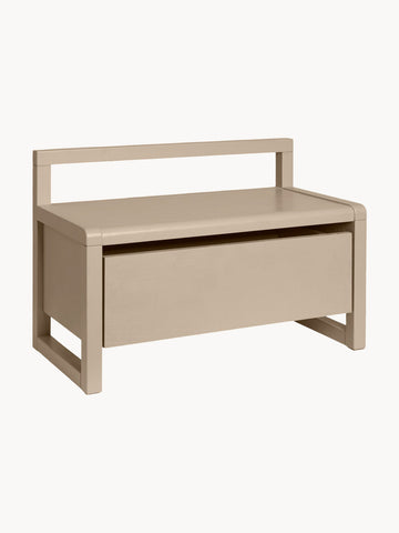 Little Architect Kids Wooden Bench with Storage