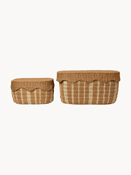 Kids Storage Baskets Rivan Set of 2