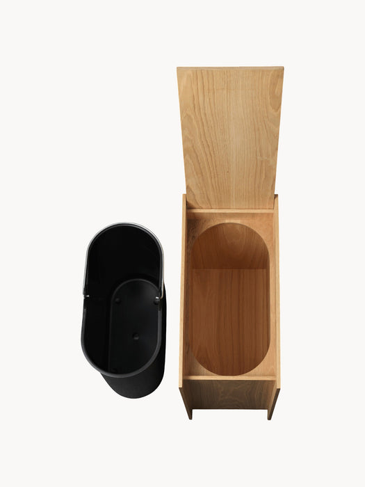 Wooden Waste Bin Sama