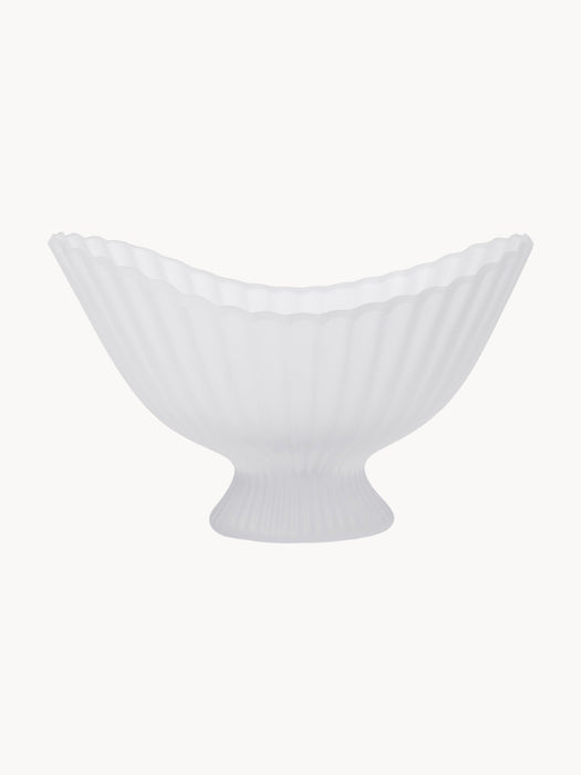 Mouth-Blown Decorative Bowl Fountain W 41 cm