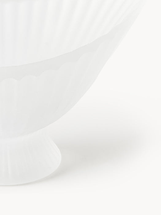 Mouth-Blown Decorative Bowl Fountain W 28 cm