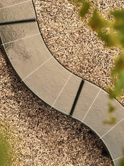 Curved Garden Bench Deya