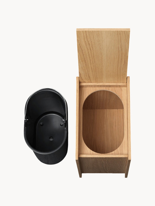 Wooden Waste Bin Sama