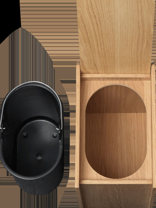Wooden Waste Bin Sama