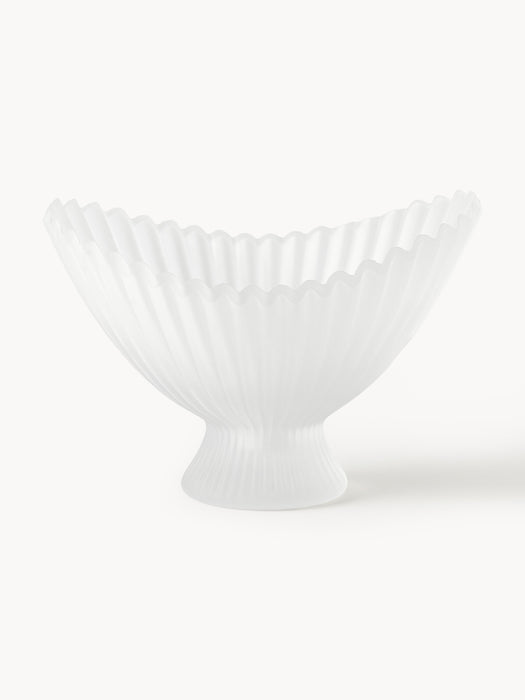 Mouth-Blown Decorative Bowl Fountain W 19 cm