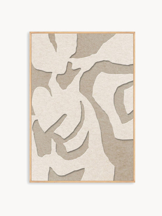 Framed Acoustic Wall Art Soft Embrace 1