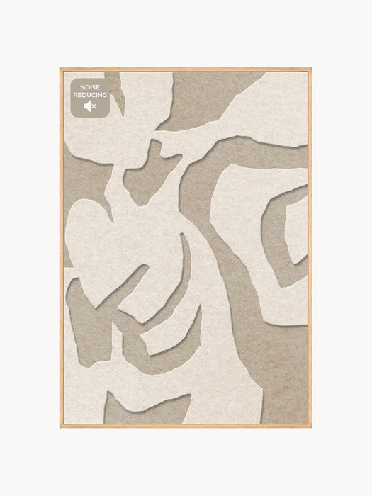 Framed Acoustic Wall Art Soft Embrace 1