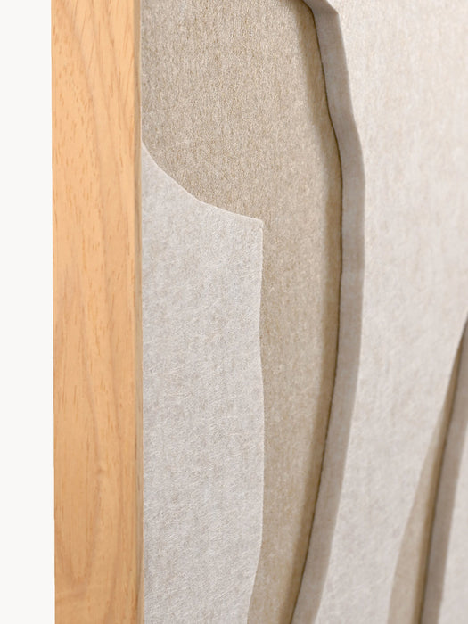 Framed Acoustic Wall Art Soft Embrace 1