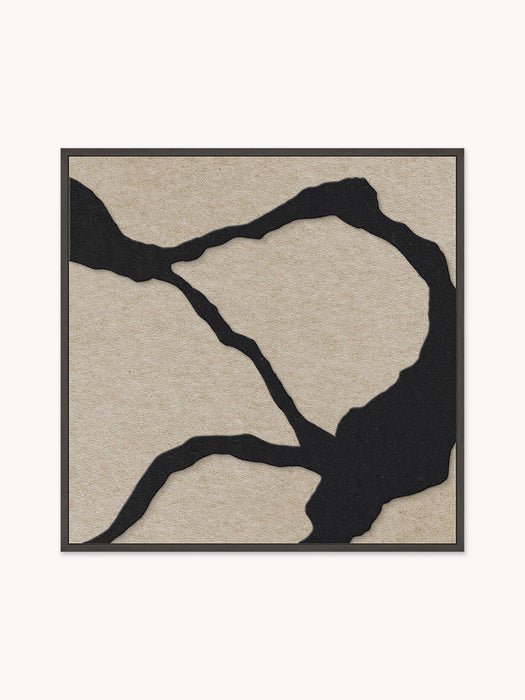 Framed Acoustic Wall Art Quiet Friction 1