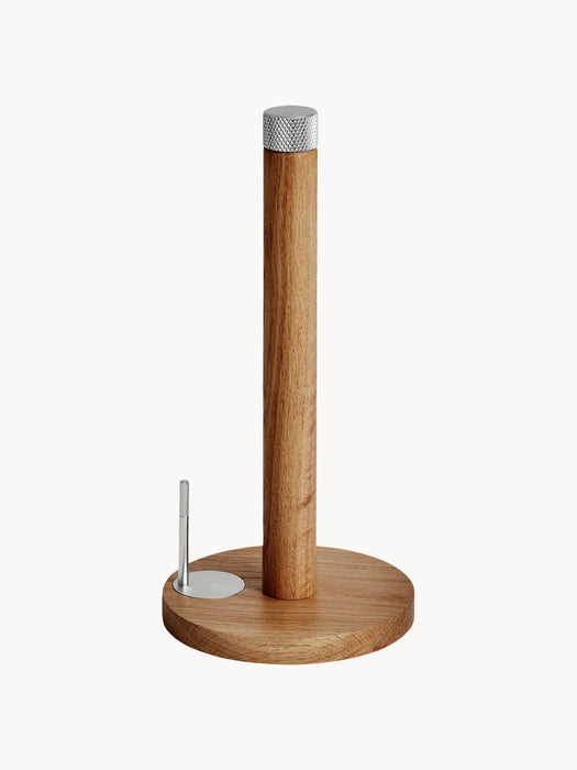 Oak Wood Kitchen Roll Holder Sina