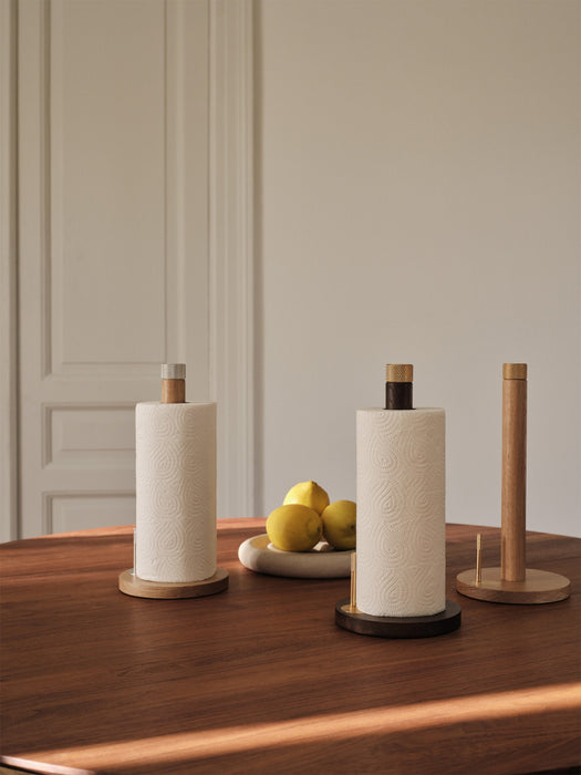 Oak Wood Kitchen Roll Holder Sina