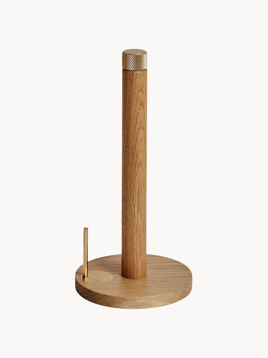 Oak Wood Kitchen Roll Holder Sina